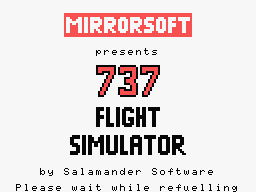 737 flight simulator-mirrorsoft-
